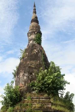 Black stupa Stock Photos