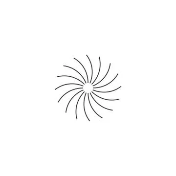 Black sun Stock Illustration