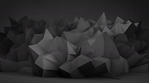 Black surface in studio seamles loop 3D render 4k UHD (3840x2160) Stockbeeldmateriaal 66503665