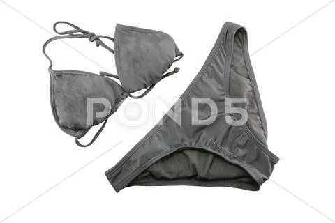 Black swimsuit Stock Illustration