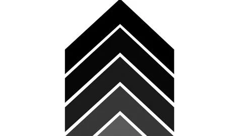 Black swipe up pointing solid arrow icon. Up direction animated arrow on wh.. Stock Illustration