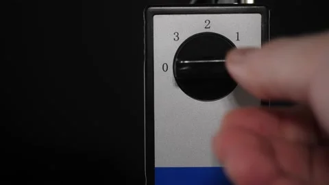 Black switch Stock Footage 148401184