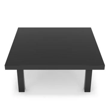 Black Table 3D イラスト素材