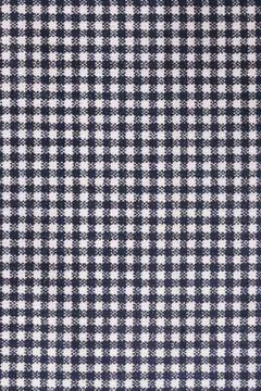 Black table cloth with grids Foto stock