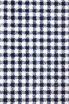 Black table cloth with grids Foto stock