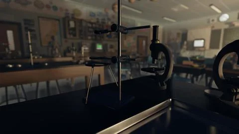 A black table with a metal object on top of it 스톡 일러스트