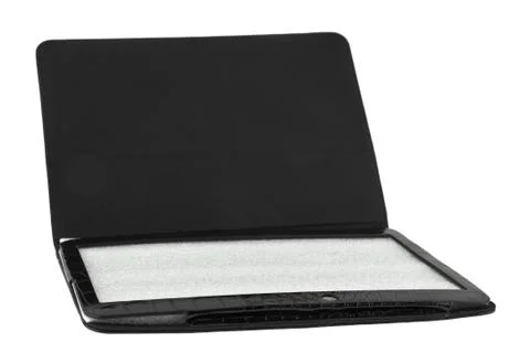 Black tablet case Stock Photos