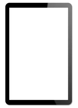 Black tablet Stock Photos