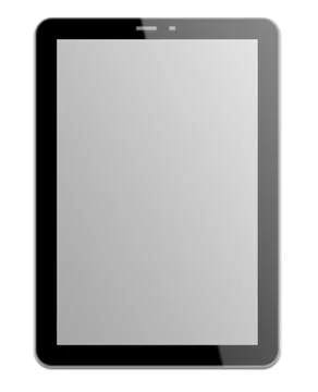 Black tablet Stock-Fotos