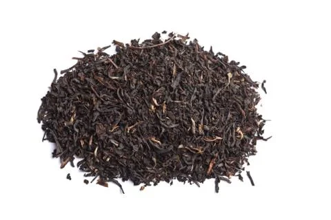 Black tea background Stock Photos