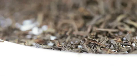 Black tea 스톡 동영상 48441320