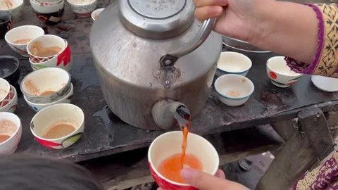 Black tea Stock Footage 320220345