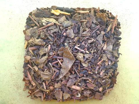 Black tea leaves Stock Photos