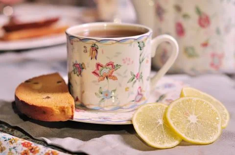 Black tea Foto stock