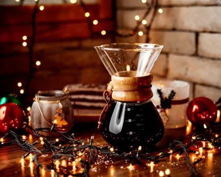 Black tea on the table Stock Photos