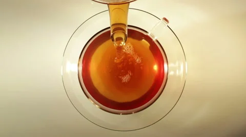 Black tea - top view Stock Footage 57723184