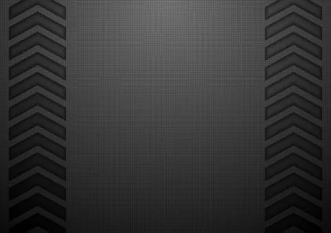 Black tech arrows abstract vector background Illustrazione stock