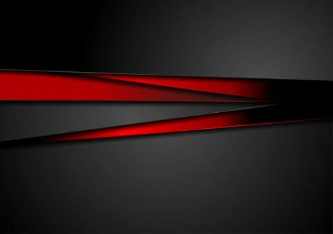 Black tech corporate abstract background with red stripes イラスト素材