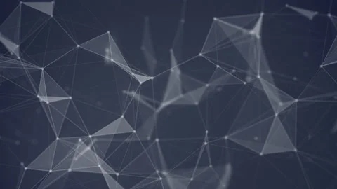 Black tech network motion loop video Stock Footage 141197844