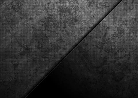 Black technology abstract background with grunge texture イラスト素材