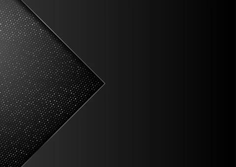 Black technology corporate background with grey metallic dots Stock Illustration