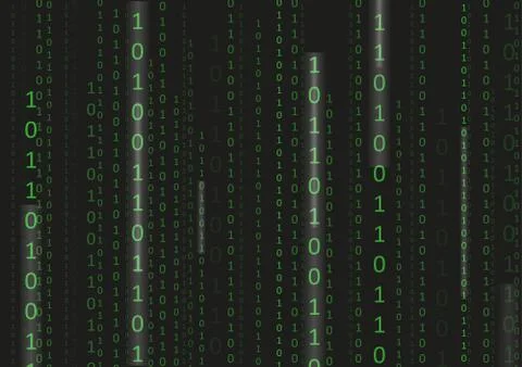 Black Technology Matrix イラスト素材