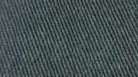 Black textile and texture background. Fabric macro view, changing light Stock Footage 280668953