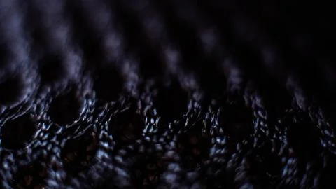 Black Textile Texture Macro Threads Modern Background Stock Photos
