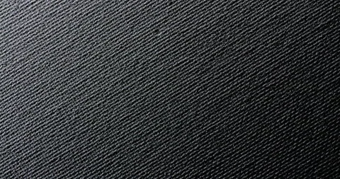 Black textile threads in closeup with gradual light movement Stock Footage 344971391