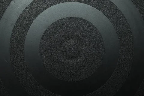 Black texture background with circle shape line Foto stock