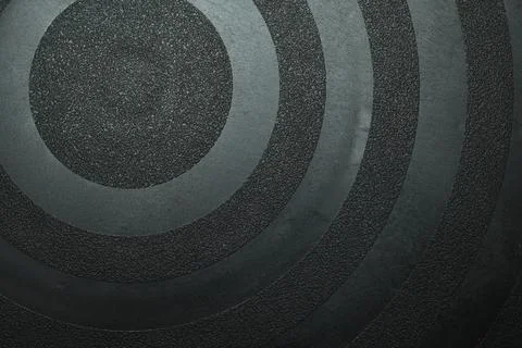 Black texture background with circle shape line Foto stock
