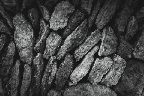 Black texture. Stone background. Dark marble. Rock texture. Rock surface with Stock Photos