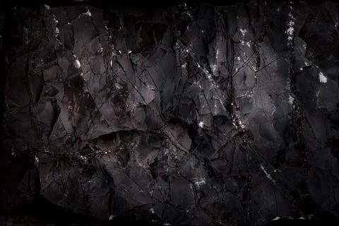 Black texture. Stone background. Dark marble. Rock texture. Rock surface with Stock Photos