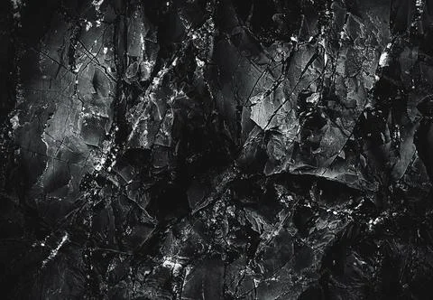 Black texture. Stone background. Dark marble. Rock texture. Rock surface with Stock Photos