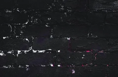 Black texture. Stone background. Dark marble. Rock texture. Rock surface with Foto stock
