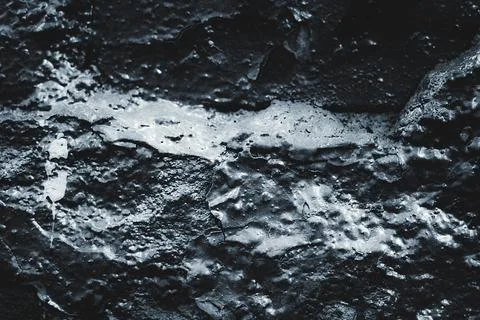 Black texture. Stone background. Dark marble. Rock texture. Rock surface with Stock Photos