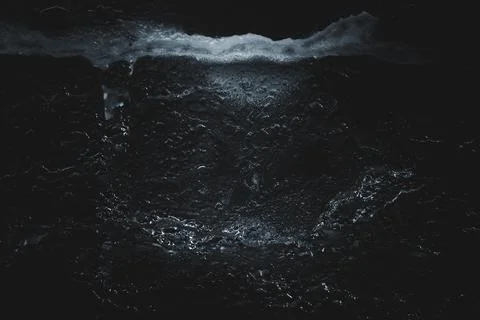 Black texture. Stone background. Dark marble. Rock texture. Rock surface with Stock Photos