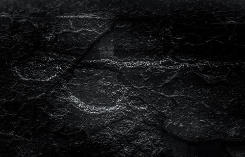 Black texture. Stone background. Dark marble. Rock texture. Rock surface with Stock Photos