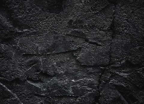 Black texture. Stone background. Dark marble. Rock texture. Rock surface with Foto stock