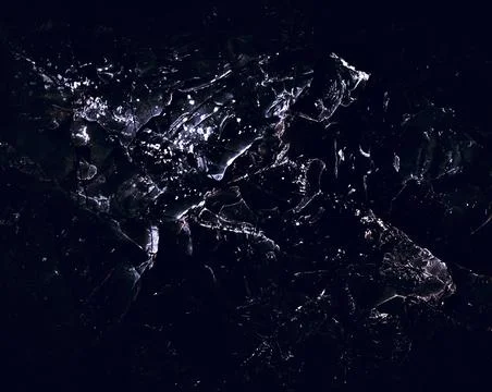 Black texture. Stone background. Dark marble. Rock texture. Rock surface with Stock Photos