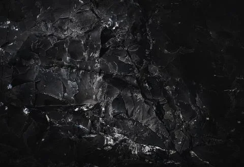 Black texture. Stone background. Dark marble. Rock texture. Rock surface with Stock Photos