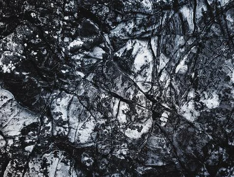 Black texture. Stone background. Dark marble. Rock texture. Rock surface with Stock Photos