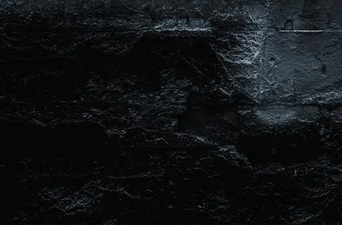 Black texture. Stone background. Dark marble. Rock texture. Rock surface with Stock Photos