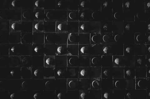 Black texture. Stone background. Dark marble. Rock texture. Rock surface with Stock Photos