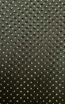Black Textured Fabric with Tiny Glittering Silver Dots 스톡 일러스트