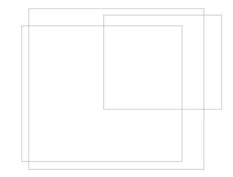 Black thin rectangular frame on the white background. Stock Illustration