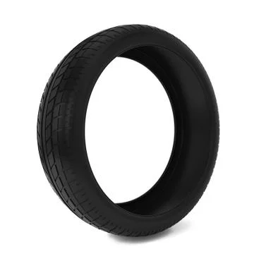 Black tires Stock Illustration