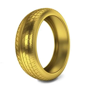 Black tires Stock Illustration