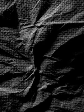 Black Tissue Paper Overlay Texture Stock Photos