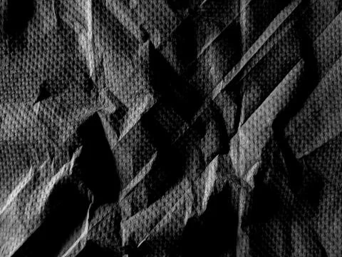 Black Tissue Paper Overlay Texture Stock Photos